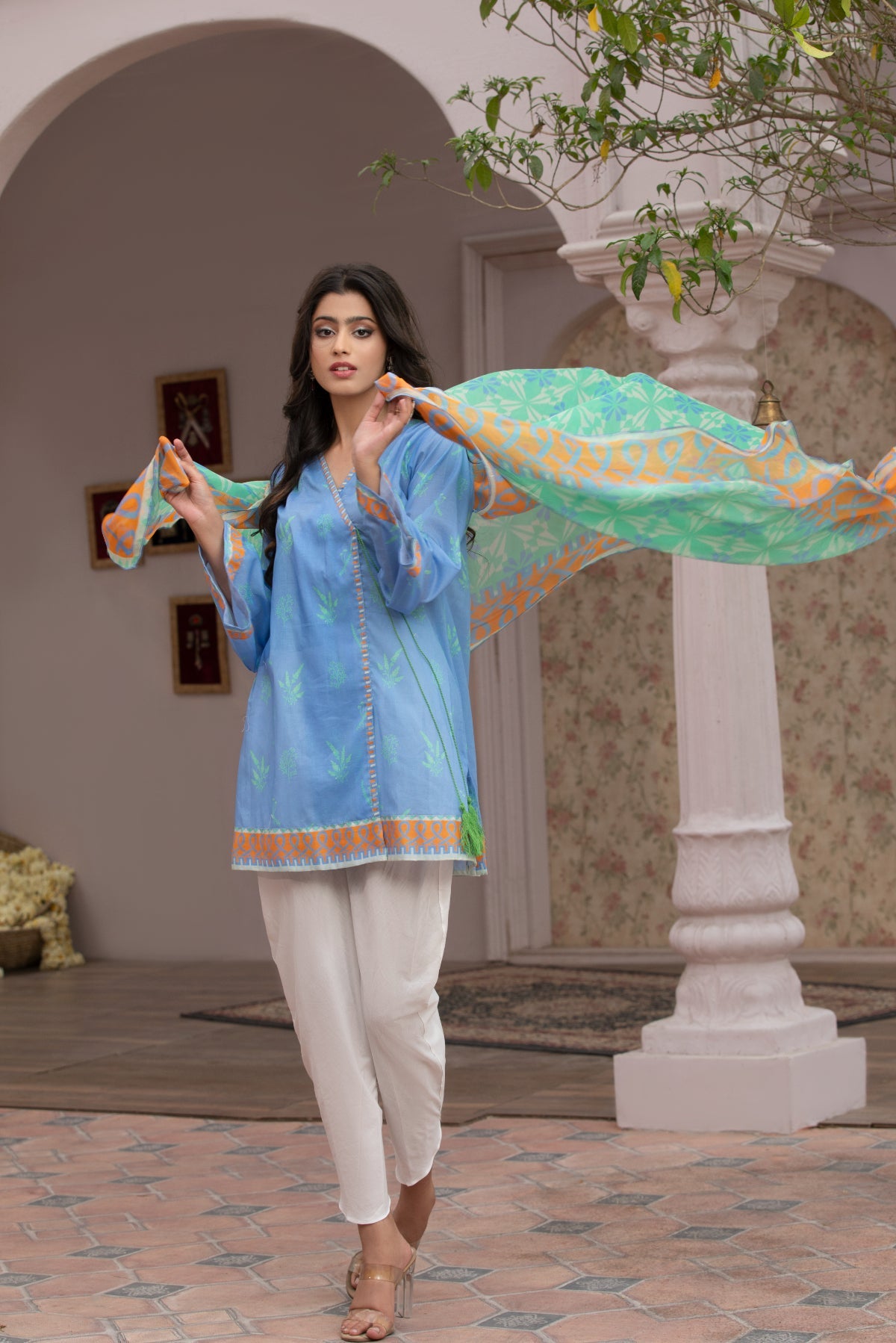 MEHRUNISA EID COLLECTION LAWN 2024