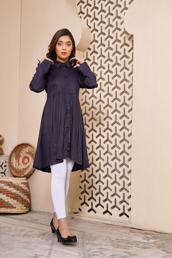 Pret Cottel Kurti Shirt front