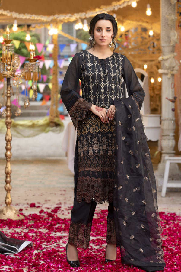 Classics Khadi Embroidered Dress