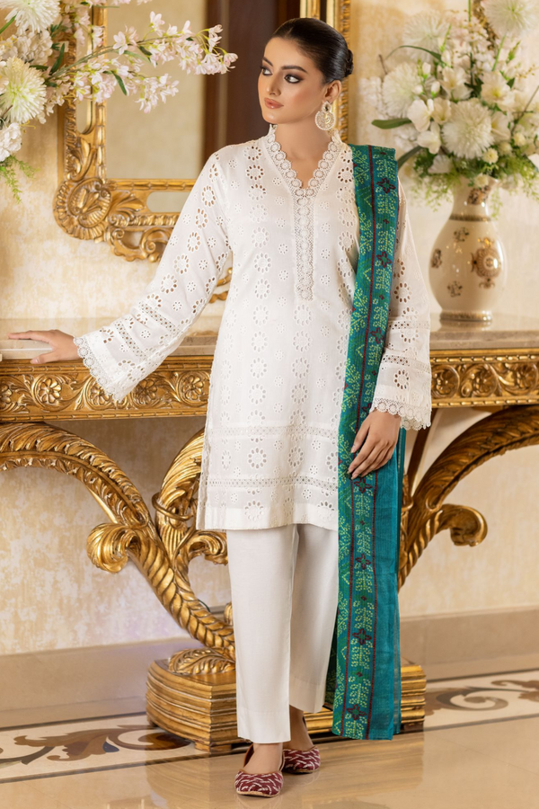 Chikankari 3 Piece Elegant Suit