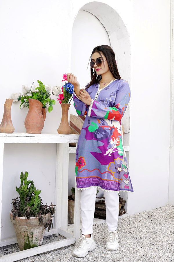 Printed Lawn Shirt